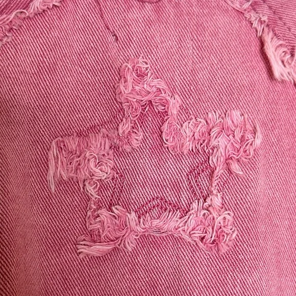 POL Pink Textured Shirt - Picture 4 of 5